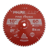 10" 254MM*60T TCT Wood Cutting Saw Blade with Rebound Tooth