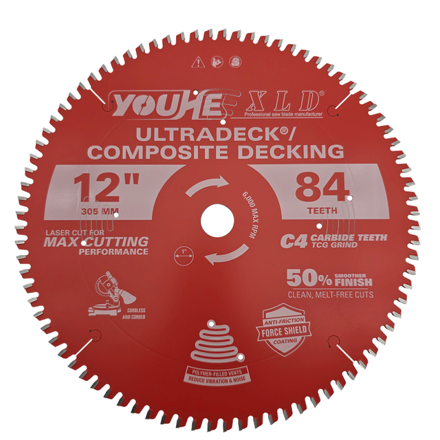 12" 305MM*84T TCT Wood Cutting Saw Blade