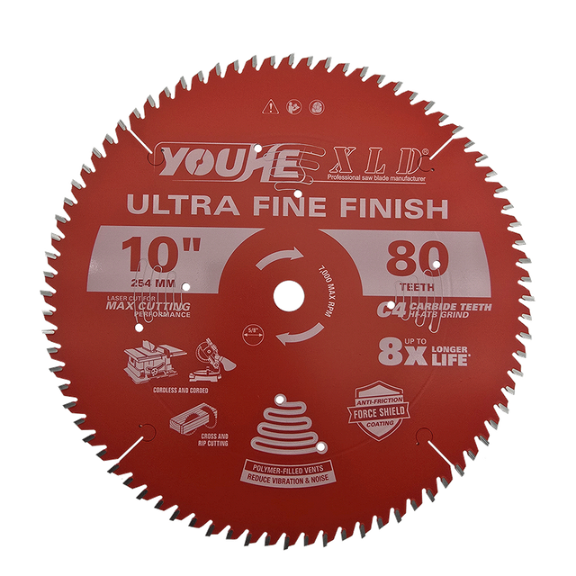 10" 254MM*80T TCT Wood Cutting Saw Blade
