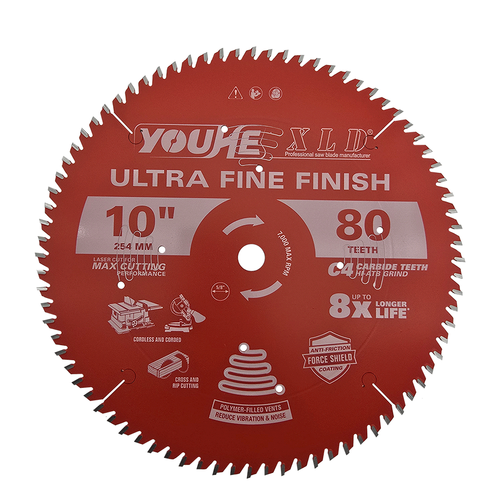 10" 254MM*80T TCT Wood Cutting Saw Blade