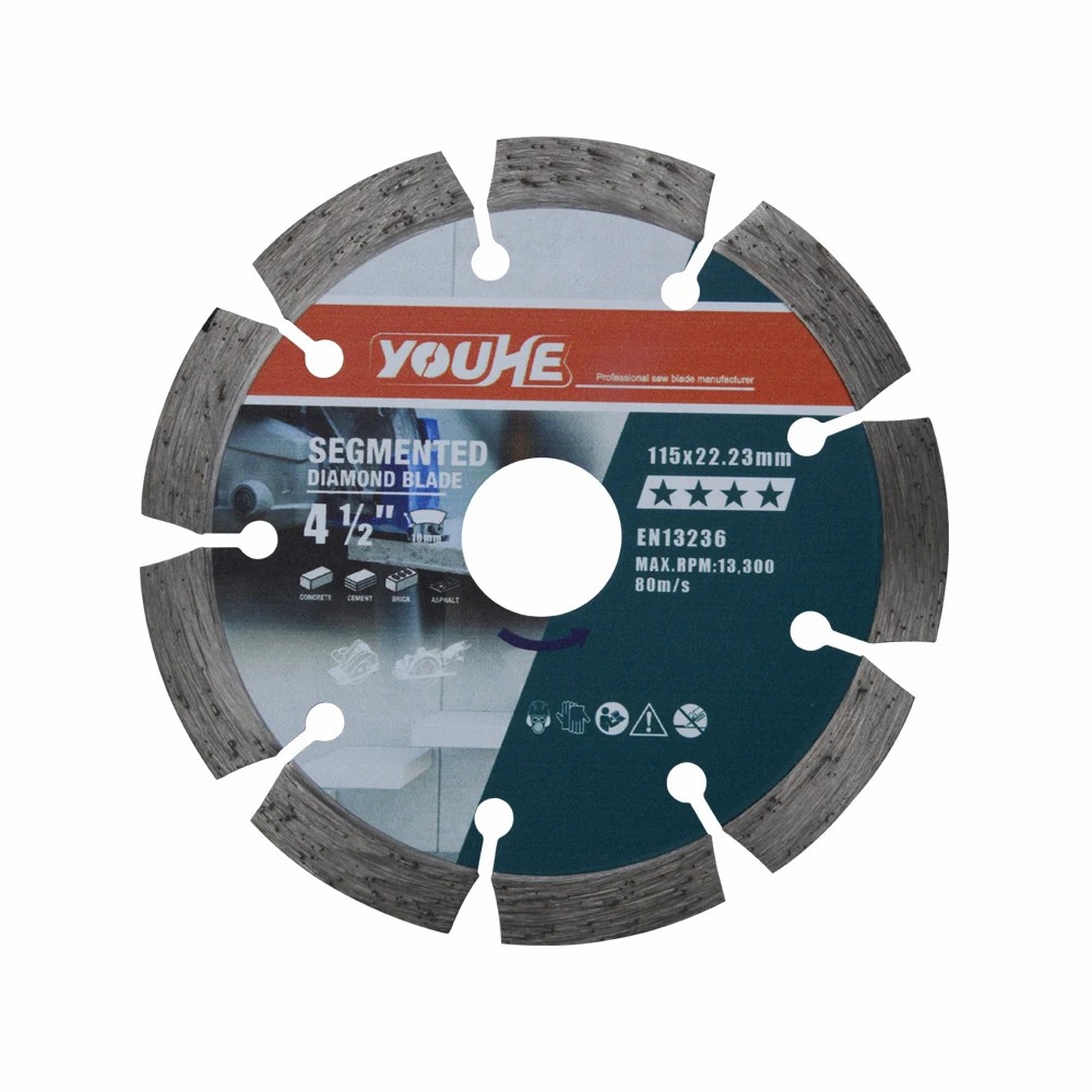 4-1/2" 115*22.23MM Cold-pressed Diamond Segmented Saw Blade