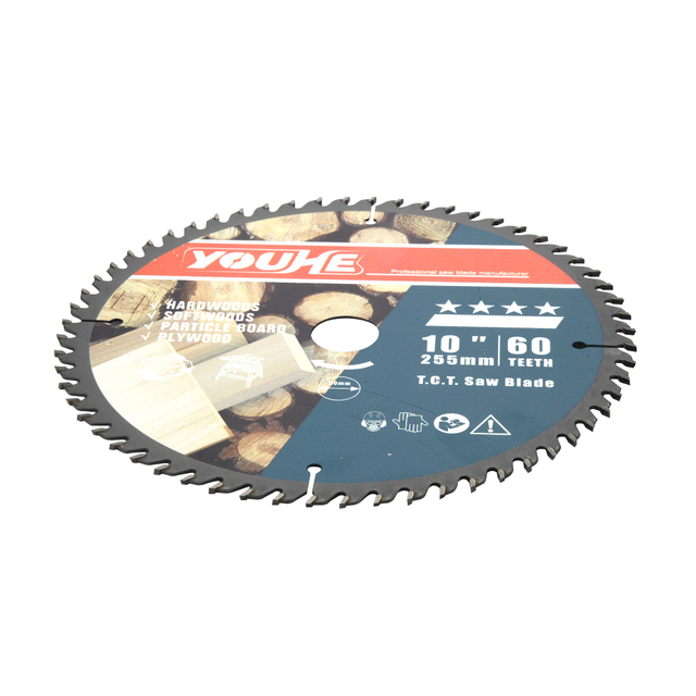 10" 255MM*60T TCT Wood Cutting Saw Blade