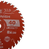 6-1/2" 165MM*40T TCT Wood Cutting Saw Blade