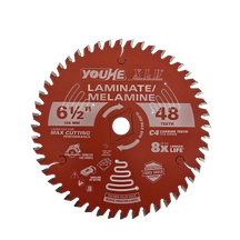 6-1/2" 165MM*48T TCT Teflon Coating Wood Cutting Saw Blade