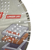 16" 400*25.4MM Laser Welded Diamond General Purpose Saw Blade
