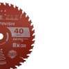 7-1/4" 184MM*40T TCT Wood Cutting Saw Blade