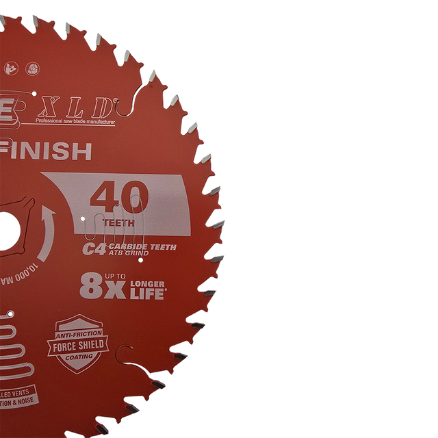 7-1/4" 184MM*40T TCT Wood Cutting Saw Blade