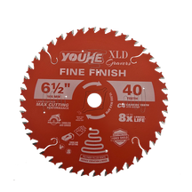 6-1/2" 165MM*40T TCT Wood Cutting Saw Blade