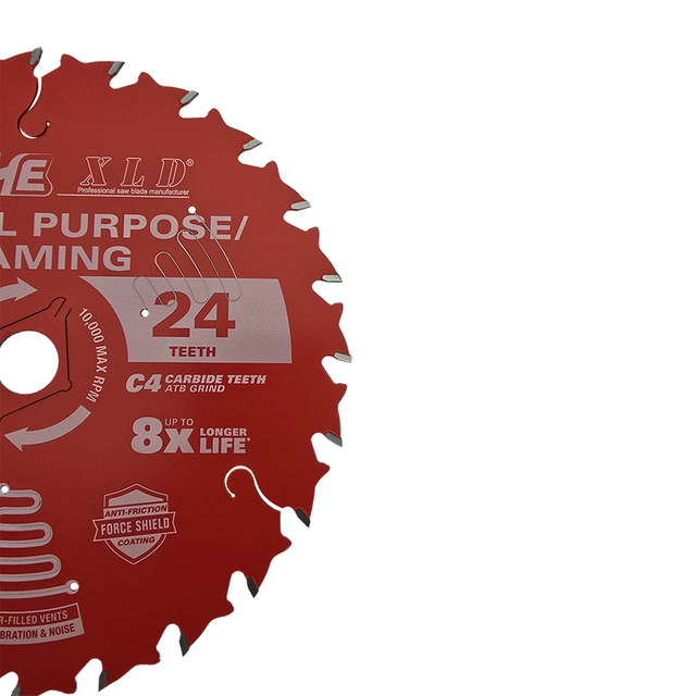 6-1/2" 165MM*24T TCT Wood Cutting Saw Blade