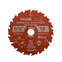 5-3/8" 137MM*18T TCT Wood Cutting Saw Blade