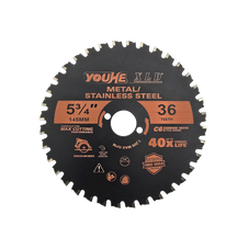 5-3/4" 145MM*36T TCT Teflon Coating Metal Cutting Saw Blade