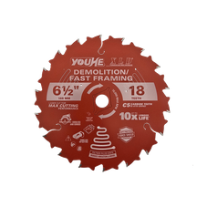 6-1/2" 165MM*18T TCT Teflon Coating Wood Cutting Saw Blade
