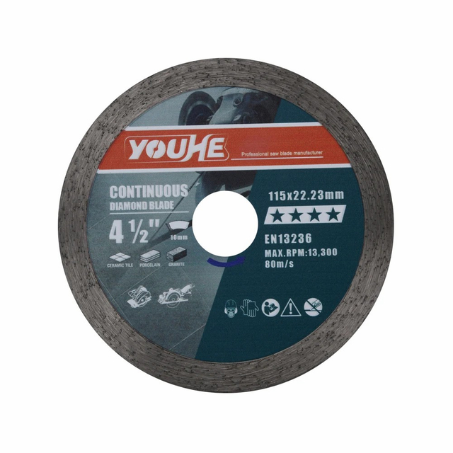 4-1/2" 115*22.23MM Cold-pressed Diamond Rim Saw Blade