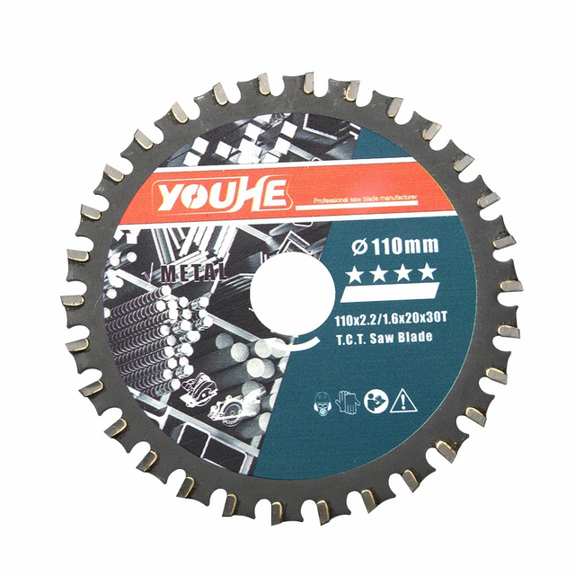 4" 110MM*30T TCT Iron Cutting Saw Blade