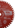 7-1/4" 184MM*44T TCT Wood Cutting Saw Blade