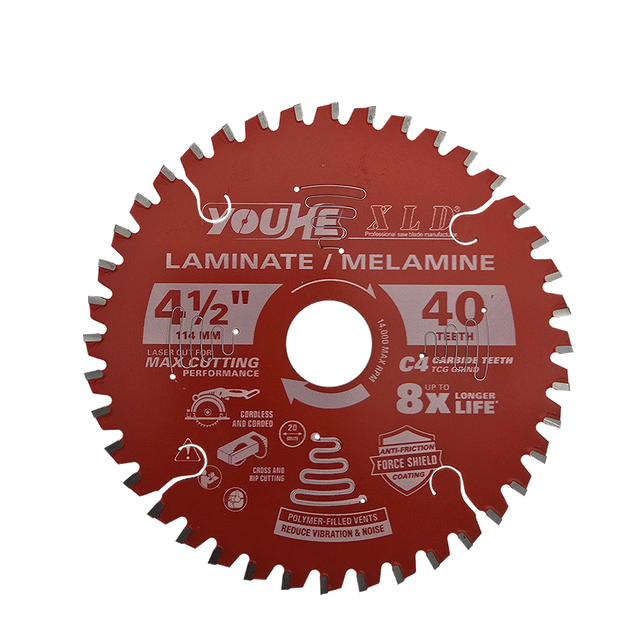 4-1/2" 114MM*40T TCT Wood Cutting Saw Blade