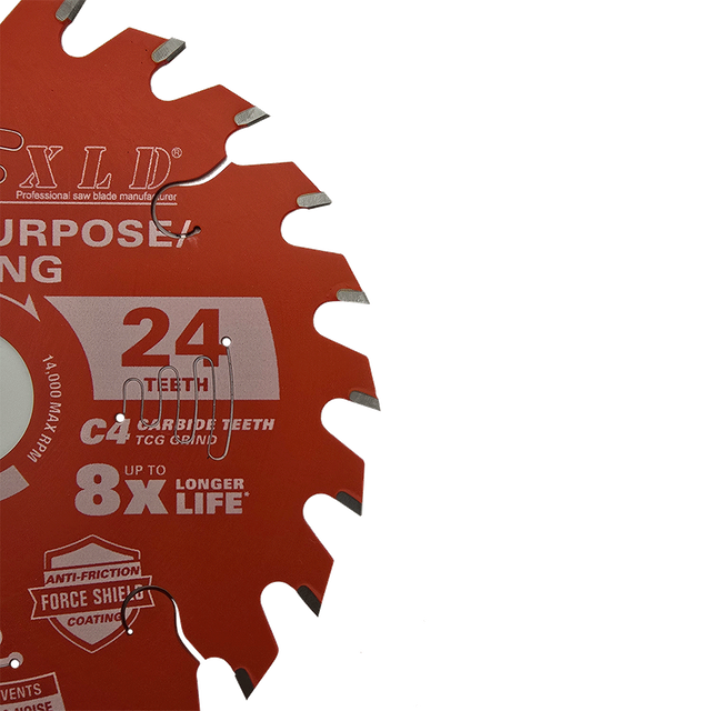 4-1/2" 114MM*24T TCT Wood Cutting Saw Blade