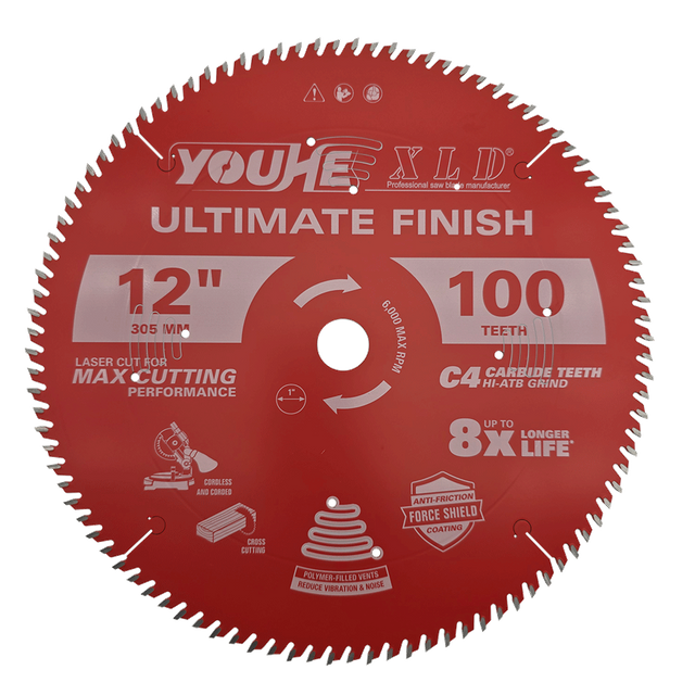 12" 305MM*100T TCT Wood Cutting Saw Blade