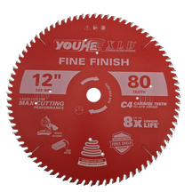 12" 305MM*80T TCT Wood Cutting Saw Blade