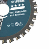 4" 110MM*30T TCT Iron Cutting Saw Blade